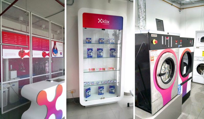 Klix Lavanderías completo