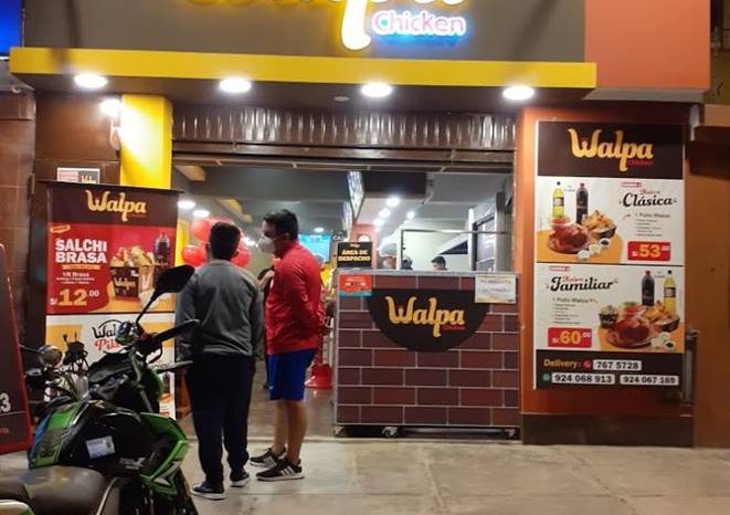 Walpa Chicken completo